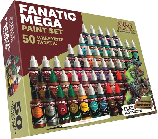 Army Painter Warpaints Fanatic Mega Paint Set - Release Date March 2024