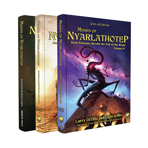 Call of Cthulhu - 7e Masks Of Nyarlathotep Slipcase Set