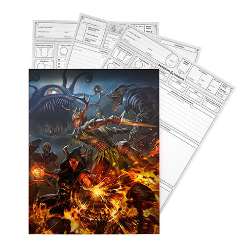 Dungeons & Dragons - Character Sheets 2024 - Release Date 17/9/24 - 0