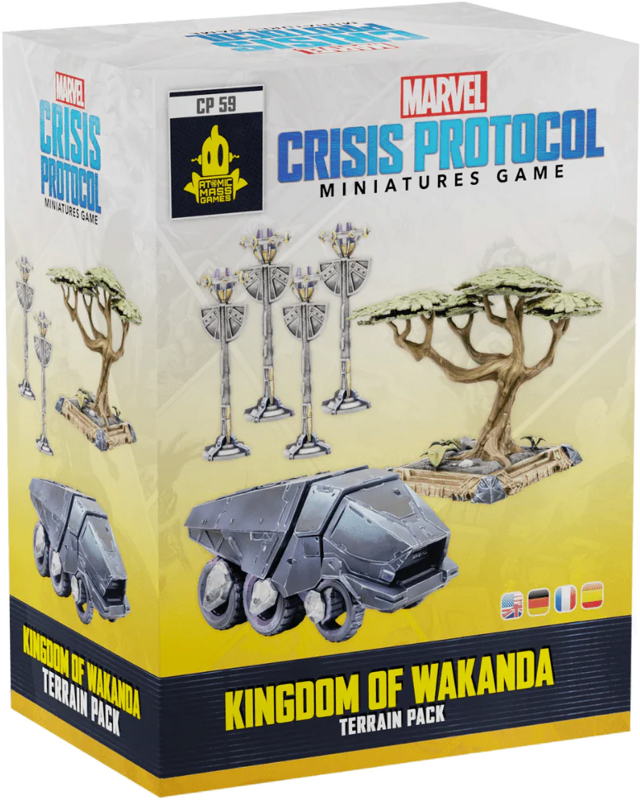 Marvel Crisis Protocol: Kingdom Of Wakanda Terrain Pack - Loaded Dice