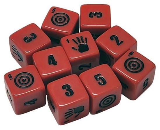 The Walking Dead Universe RPG Core Stress Dice Set