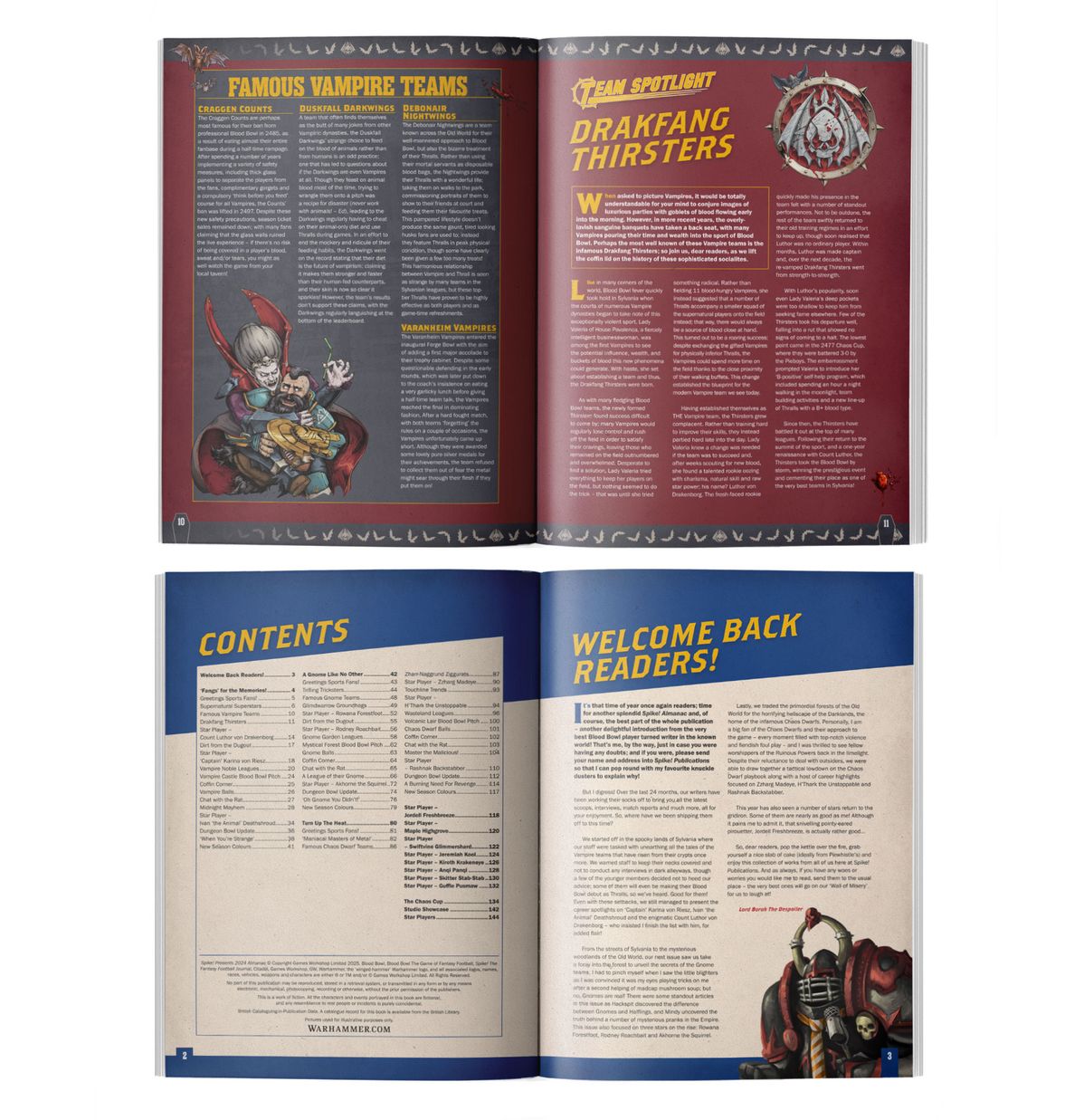 Blood Bowl: Spike! Almanac 2024 - Release Date 18/1/25 - 0