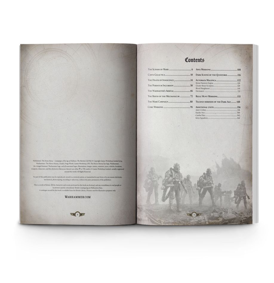 Horus Heresy: The Martian Civil War Campaign Book - 0