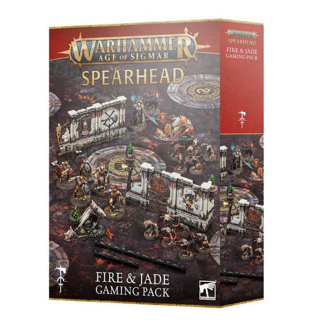 Age of Sigmar: Spearhead Fire & Jade Gaming Pack