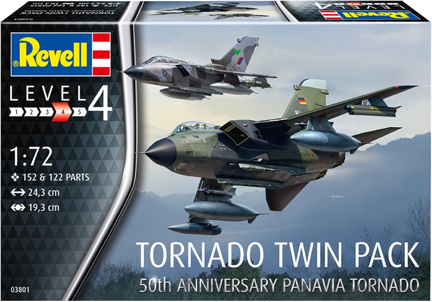 Revell Tornado 50th Anniversary Twinpack 1:72 Scale - 0