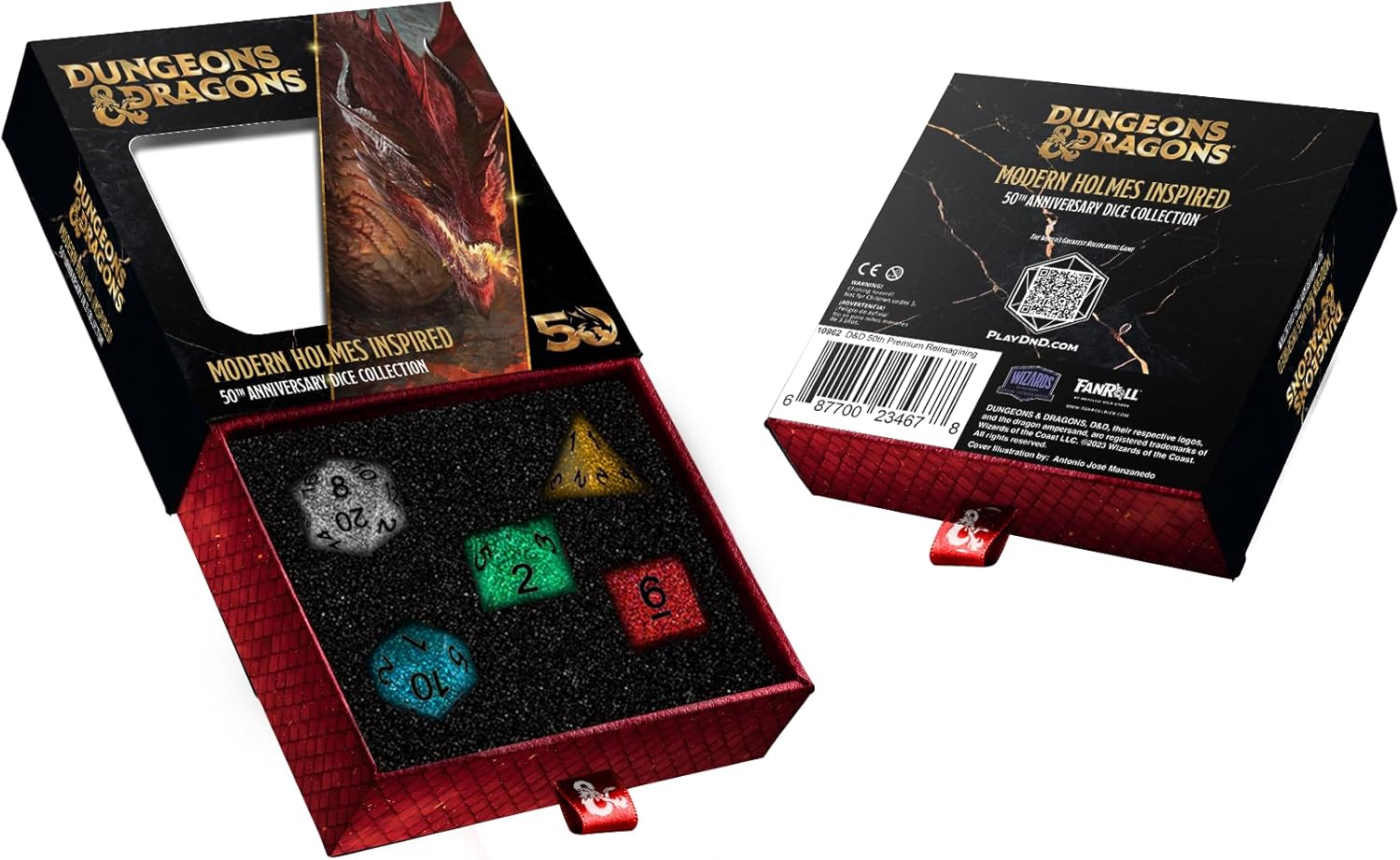 Fanroll - D&D 50th Anniversary Commemorative Set - 0