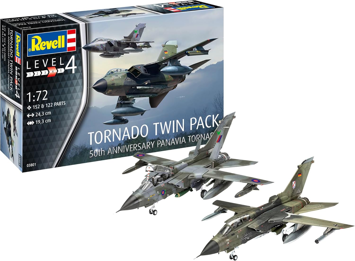 Revell Tornado 50th Anniversary Twinpack 1:72 Scale