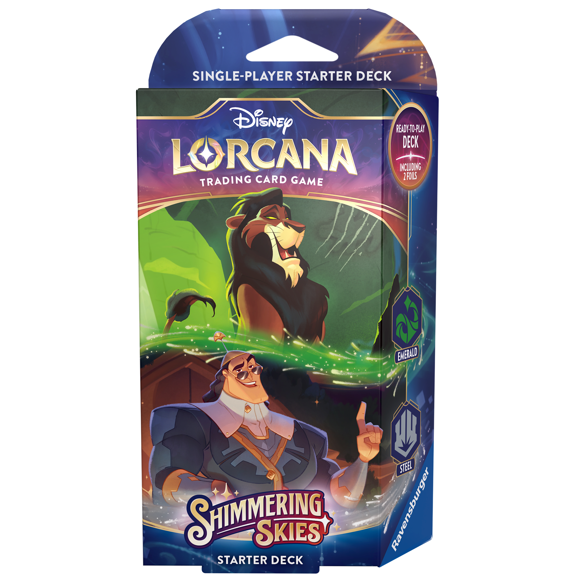 Disney Lorcana - Shimmering Skies Starter Deck - Set 5 [PRE ORDER] - Loaded Dice