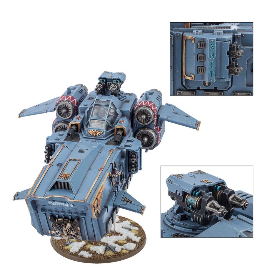 Space Wolves: Stormfang Gunship