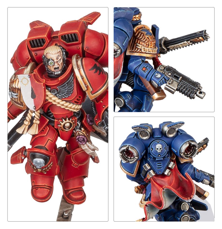 Space Marines: Captain With Jump Pack - Loaded Dice