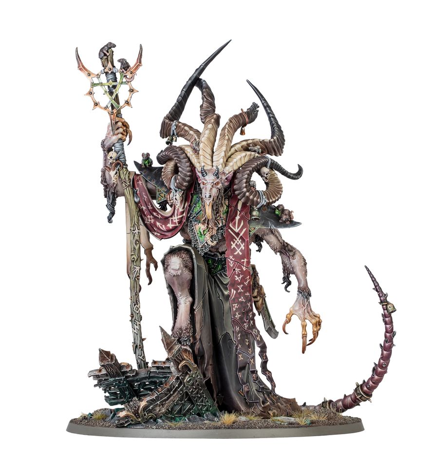 Skaven: Vizzik Skour Prophet Horned Rat - Release Date 21/9/24 - 0