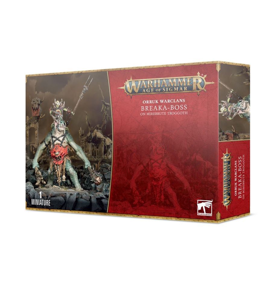 Orruk Warclans: Breaka-Boss On Mirebrute Troggoth - Loaded Dice