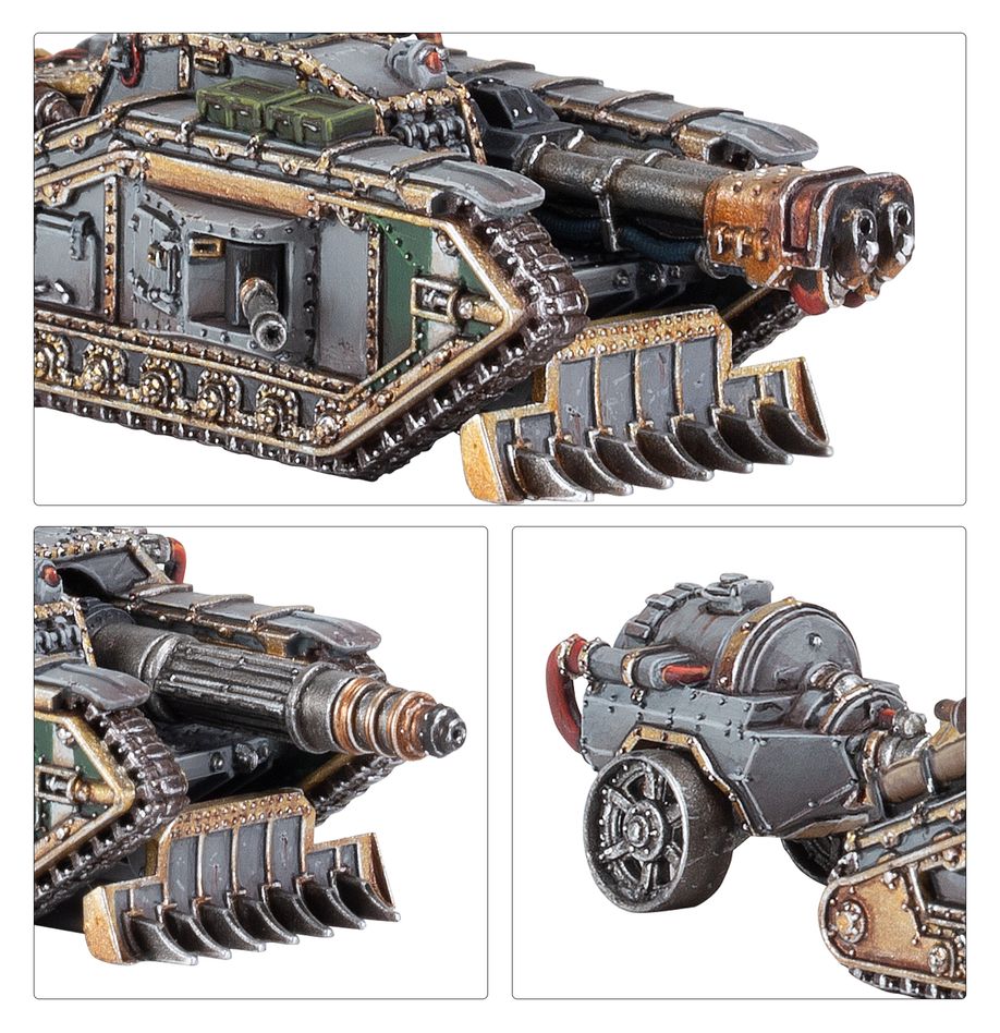 Legions Imperialis: Solar Auxilia Malcador / Infernus and Valdor Tank Destroyers