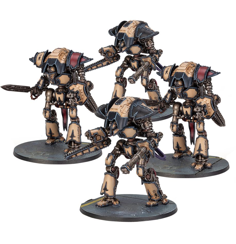 Legions Imperialis: Cerastus Knights Acheron/Castigator - Release Date 29/6/24 - Loaded Dice