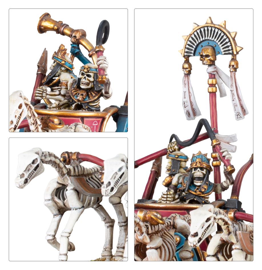 Tomb Kings of Khemri: Skeleton Chariots - Loaded Dice