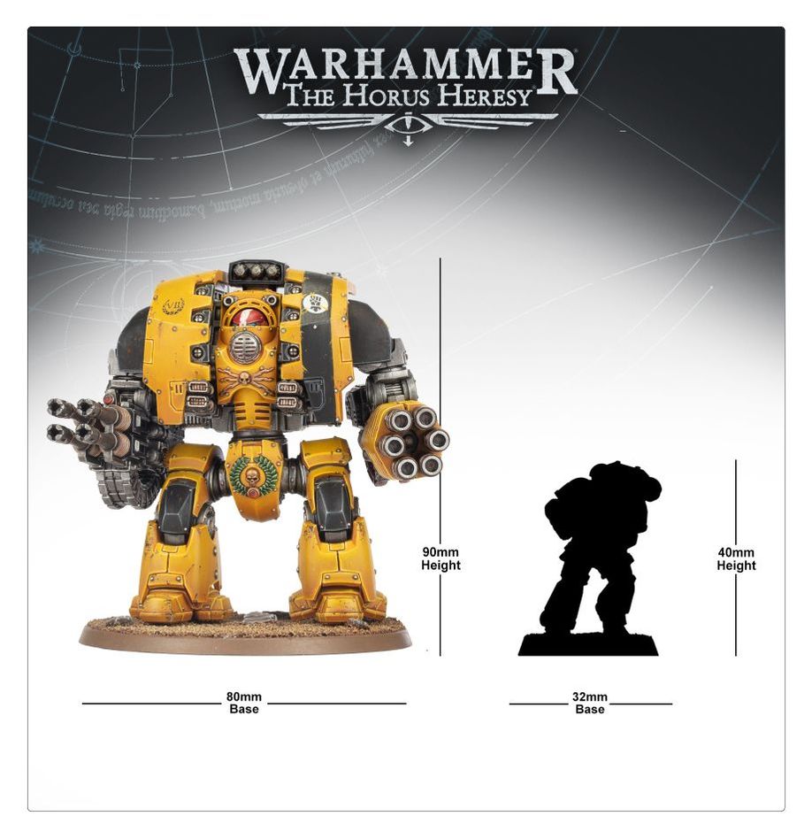 Horus Heresy: Legiones Astartes - Leviathan Siege Dreadnought with Ranged Weapons