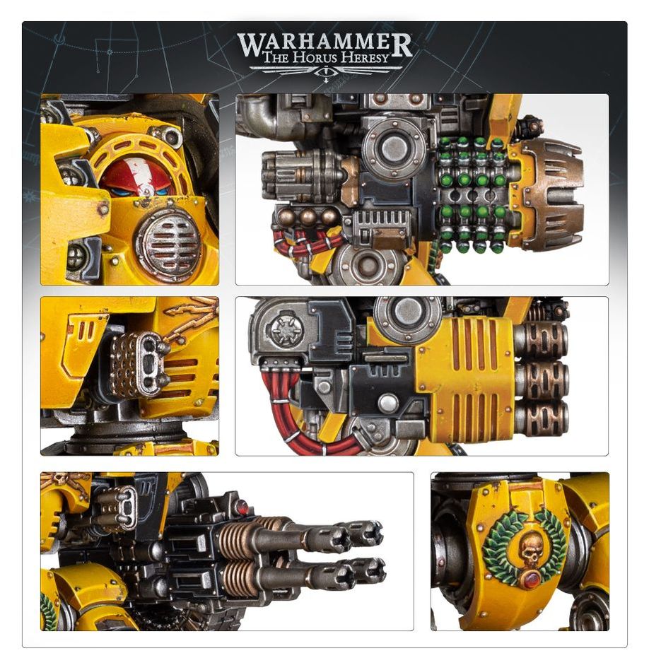 Horus Heresy: Legiones Astartes - Leviathan Siege Dreadnought with Ranged Weapons