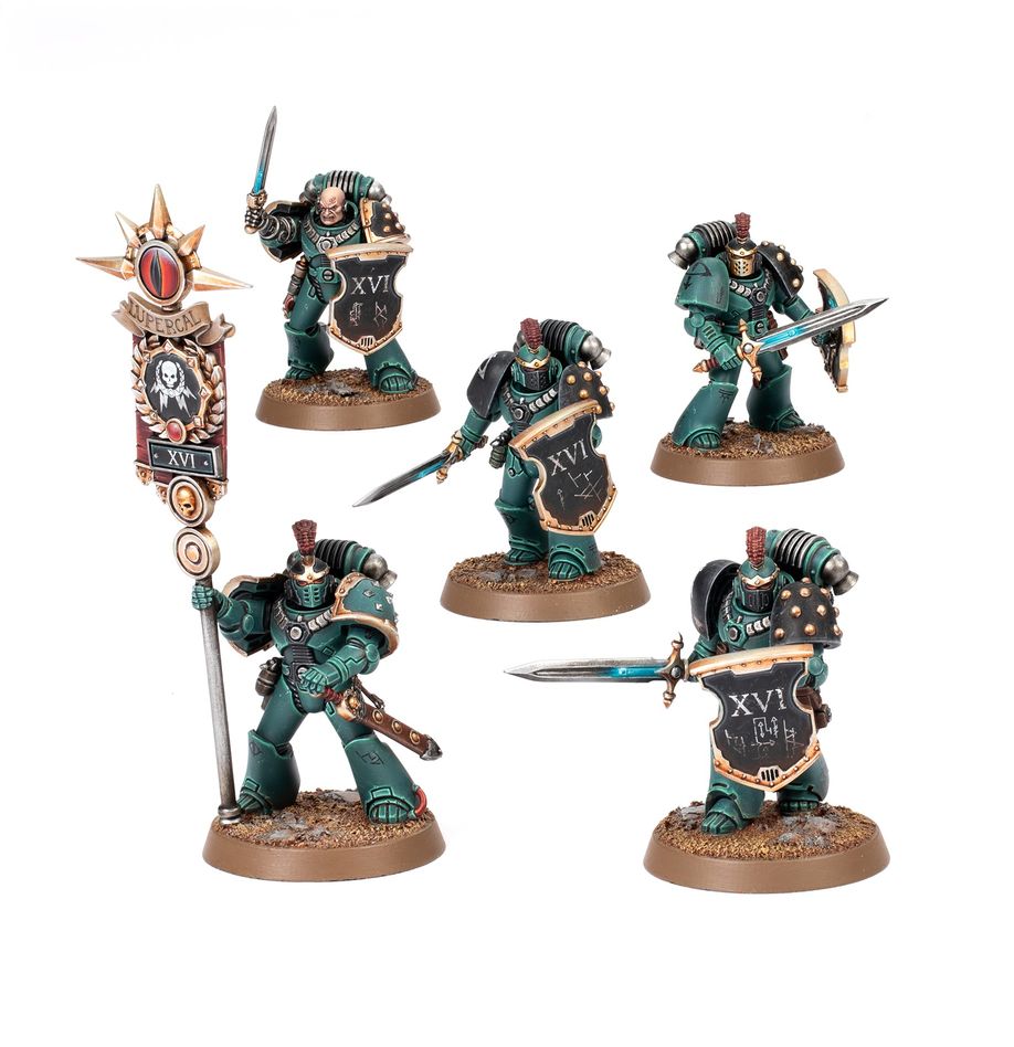 Horus Heresy: Legiones Astartes MKVI Command Squad - Release Date 29/6/24 - Loaded Dice