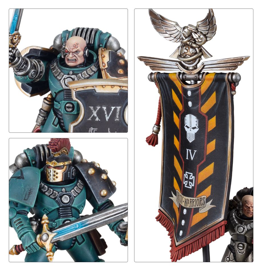 Horus Heresy: Legiones Astartes MKVI Command Squad - Release Date 29/6/24 - Loaded Dice