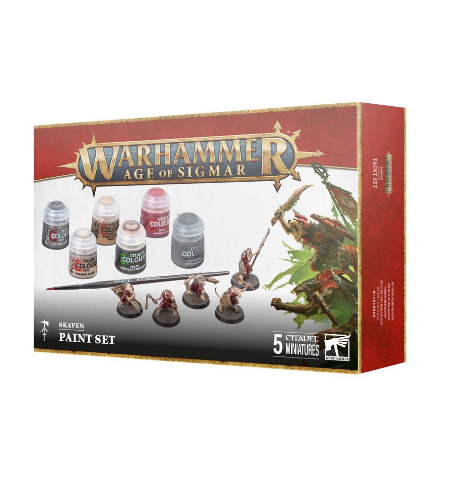 Age of Sigmar Skaven & Paint Set