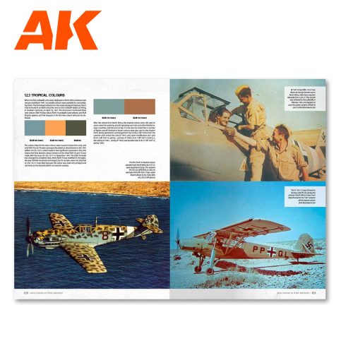 AK Interactive Real colors of WWII Aircraft (English) - Loaded Dice Barry Vale of Glamorgan CF64 3HD