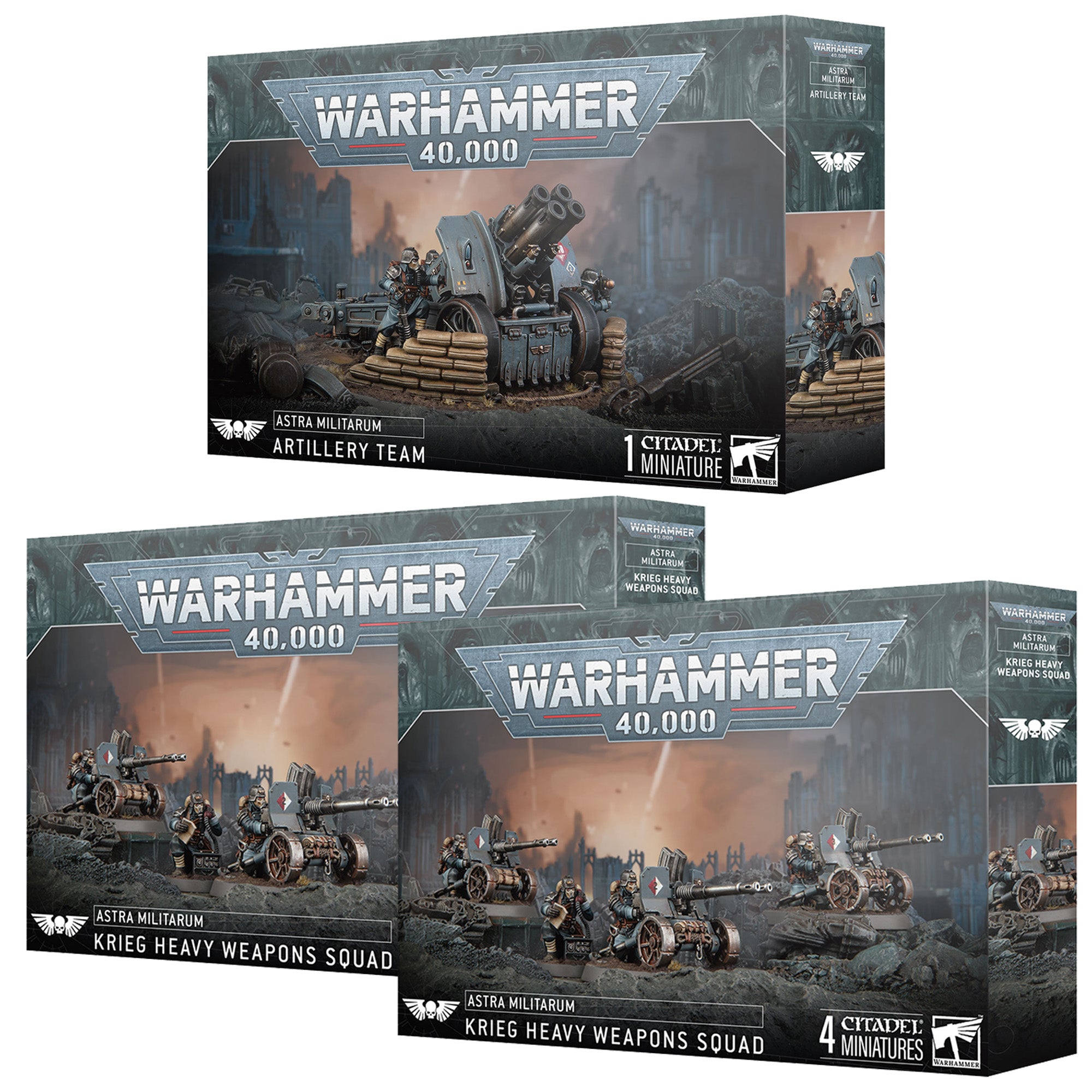 Astra Militarum: Krieg Artillery & Heavy Weapons Bundle