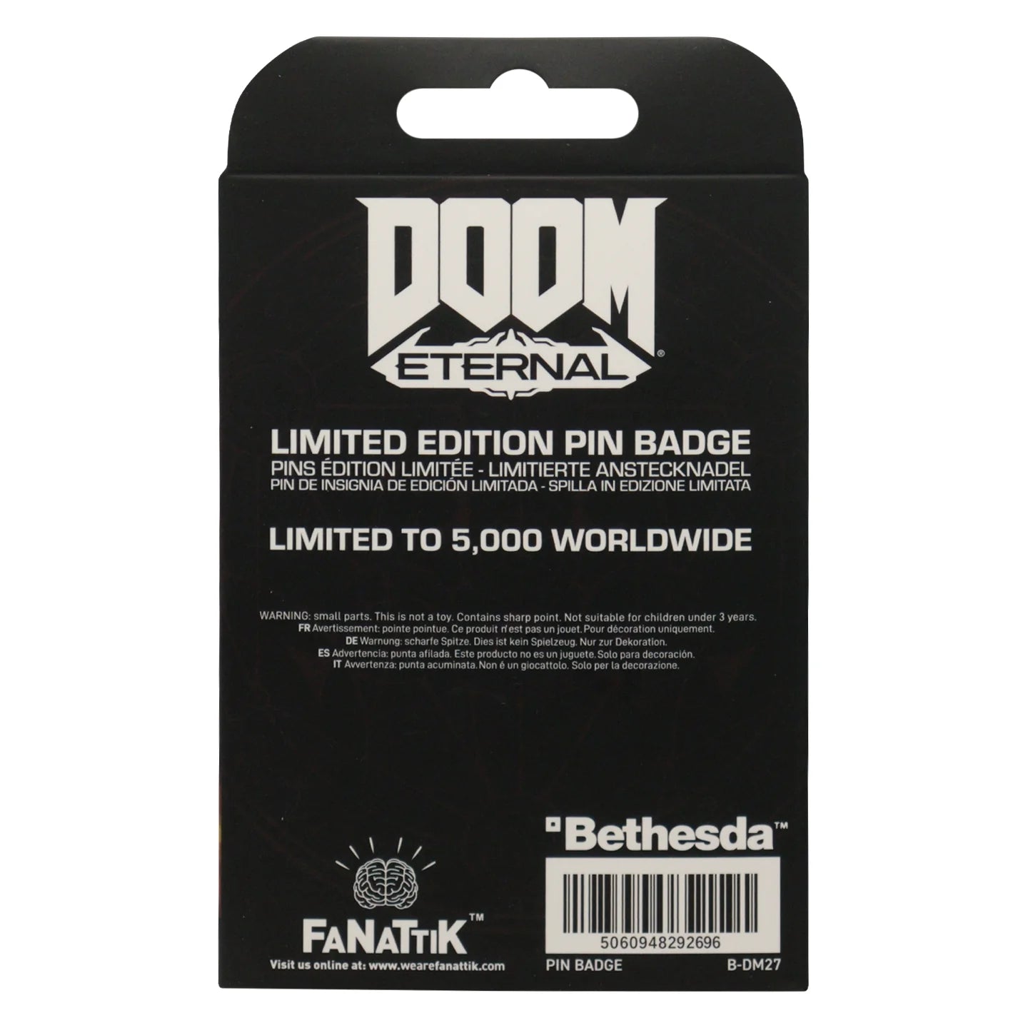 Doom Eternal Pin Badge Doom Guy Limited Edition - 0