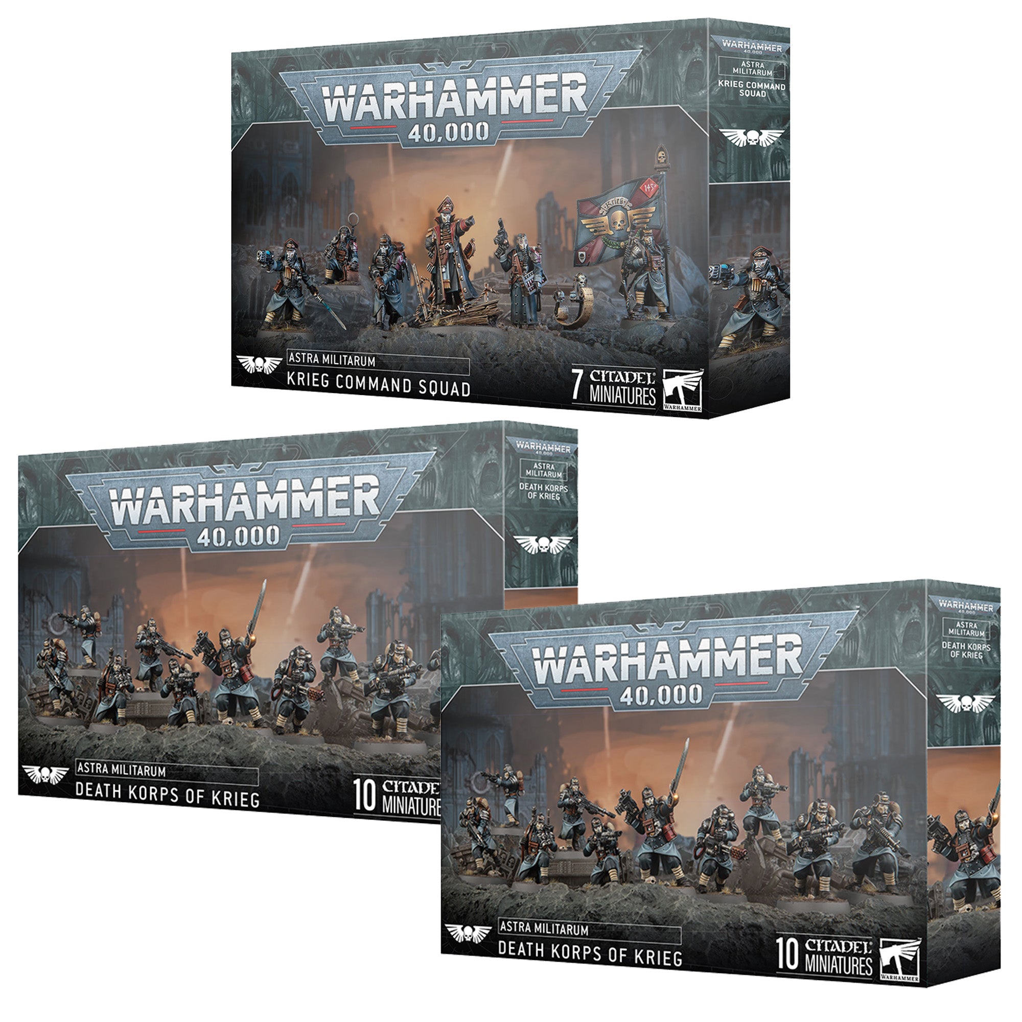 Astra Militarum: Krieg Command & Death Korps Bundle