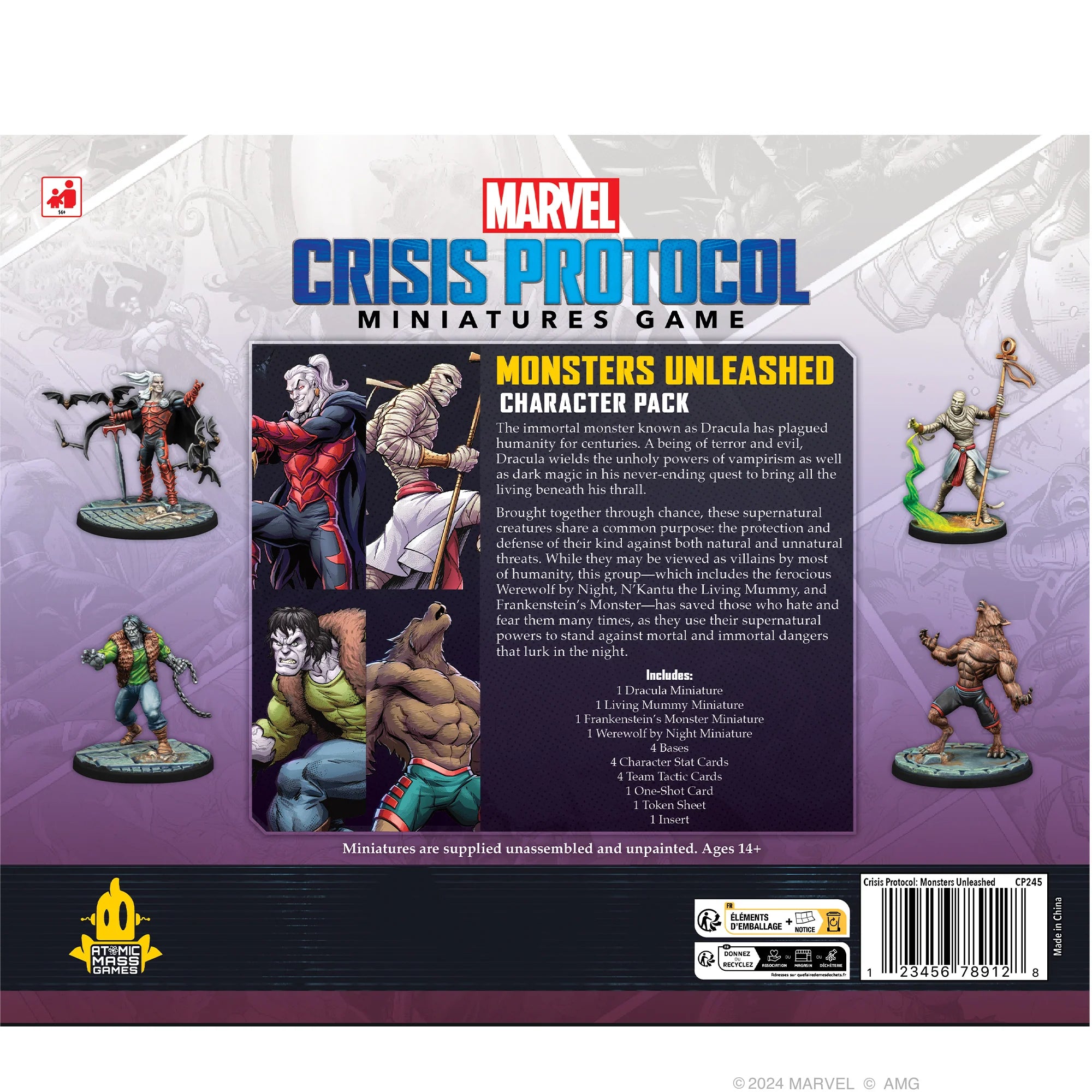 Marvel Crisis Protocol: Monsters Unleashed Character Pack - Release Date 8/11/24 - 0