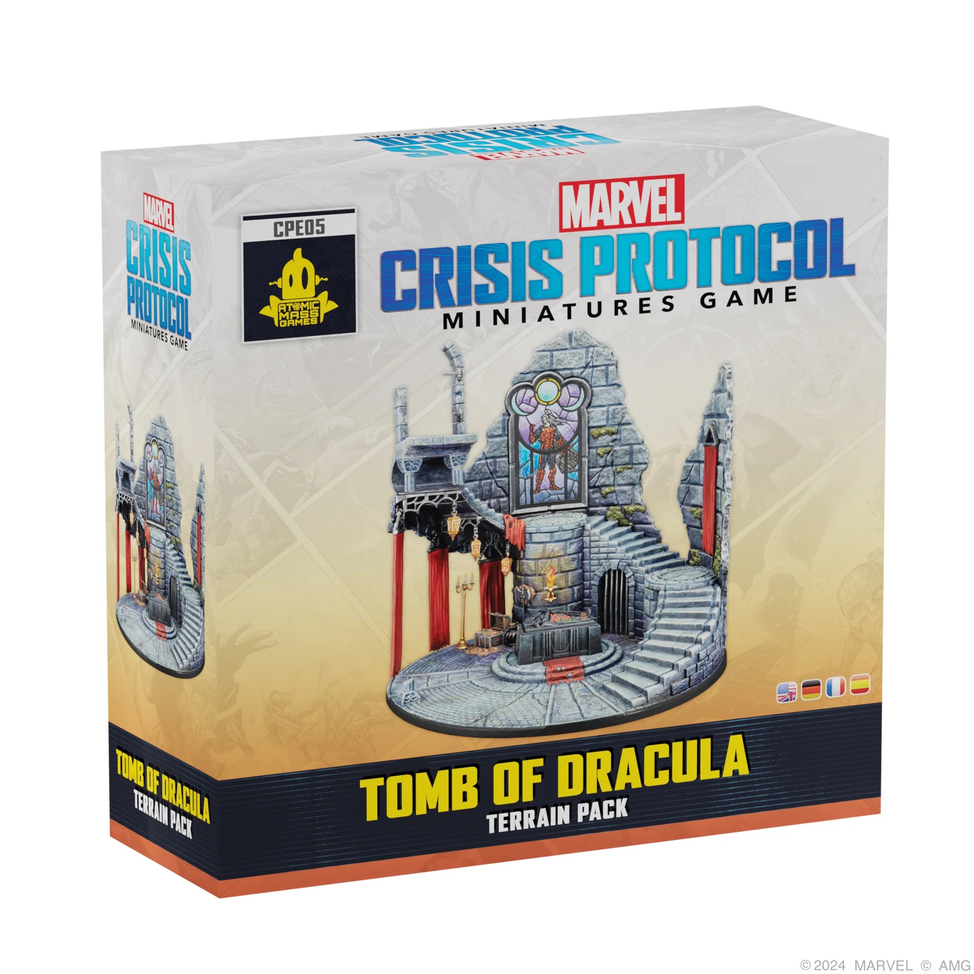 Marvel Crisis Protocol: Tomb of Dracula Terrain Pack  - Release Date 8/11/24