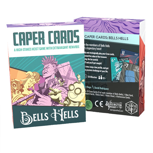 Caper Cards Bells Hells Card Game