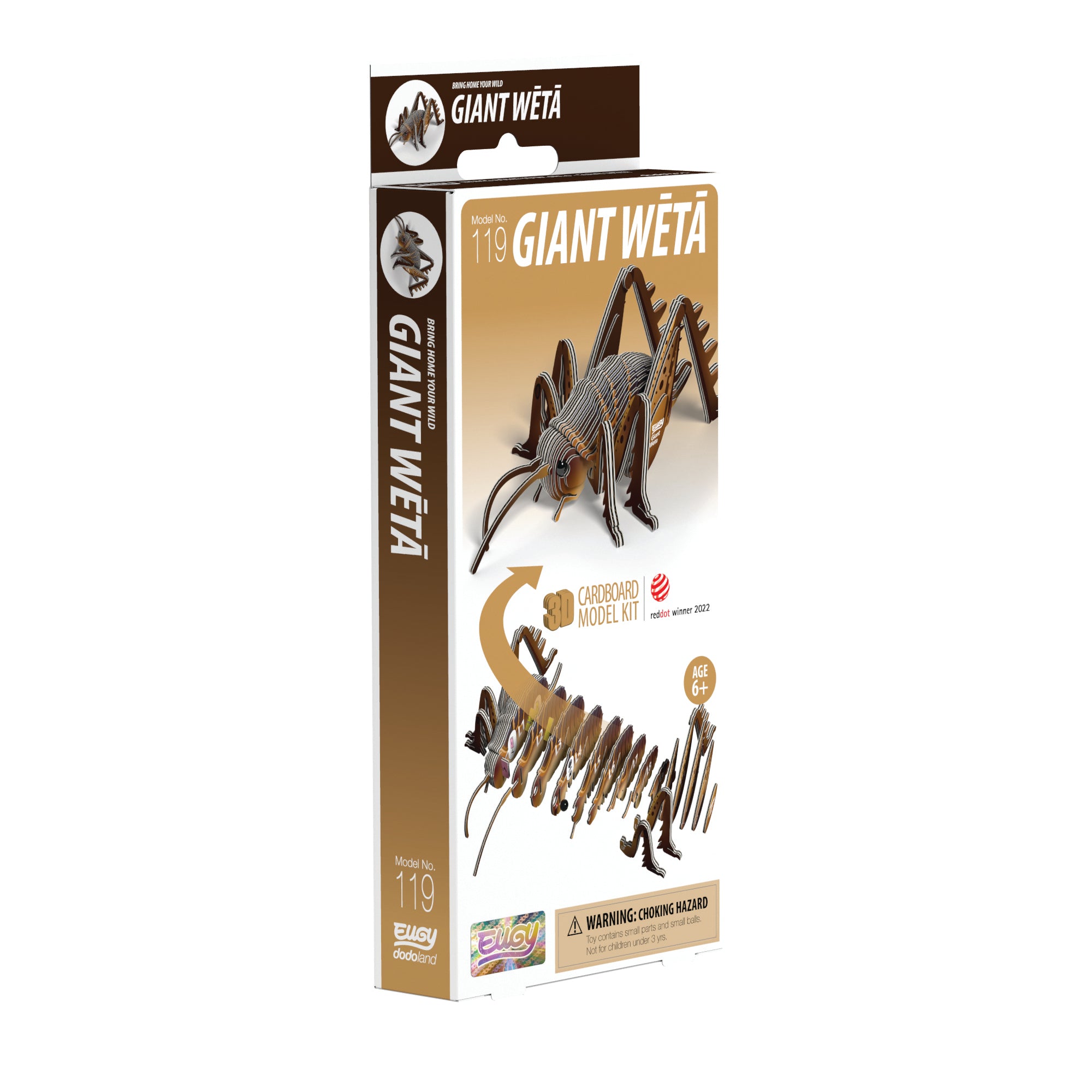 EUGY Giant Weta - Any 6 for the price of 5 (Add 6 to Basket)