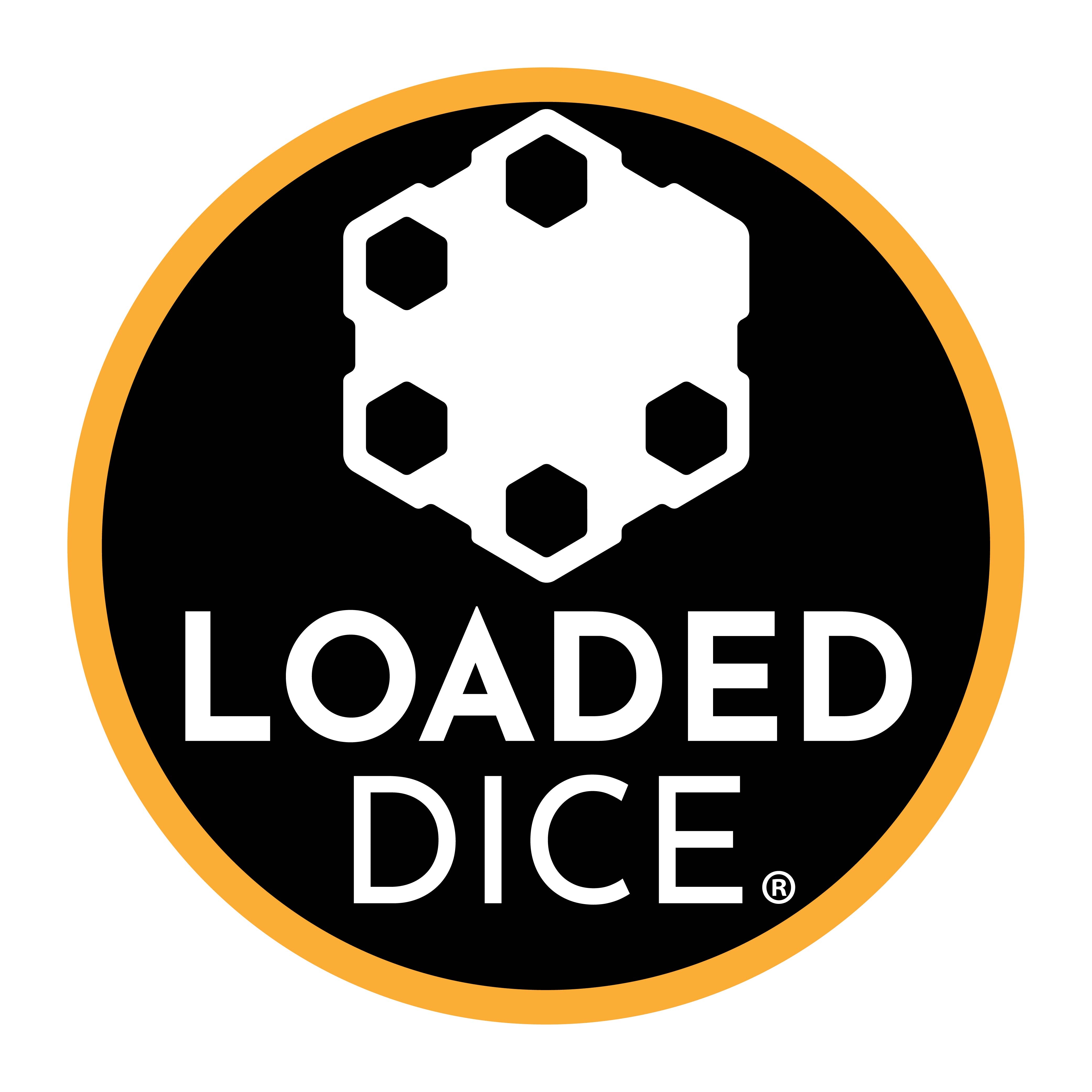 Loaded Dice Enamel Pin Badge - 0