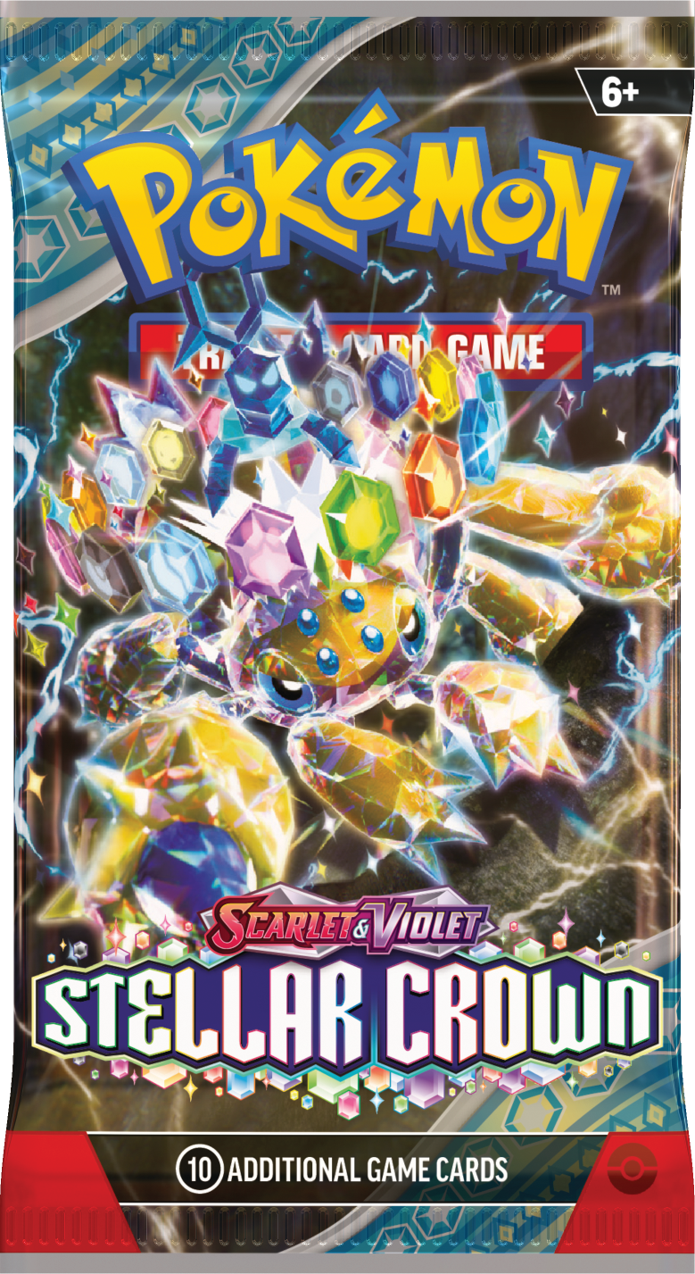 Pokemon TCG Stellar Crown Booster Pack