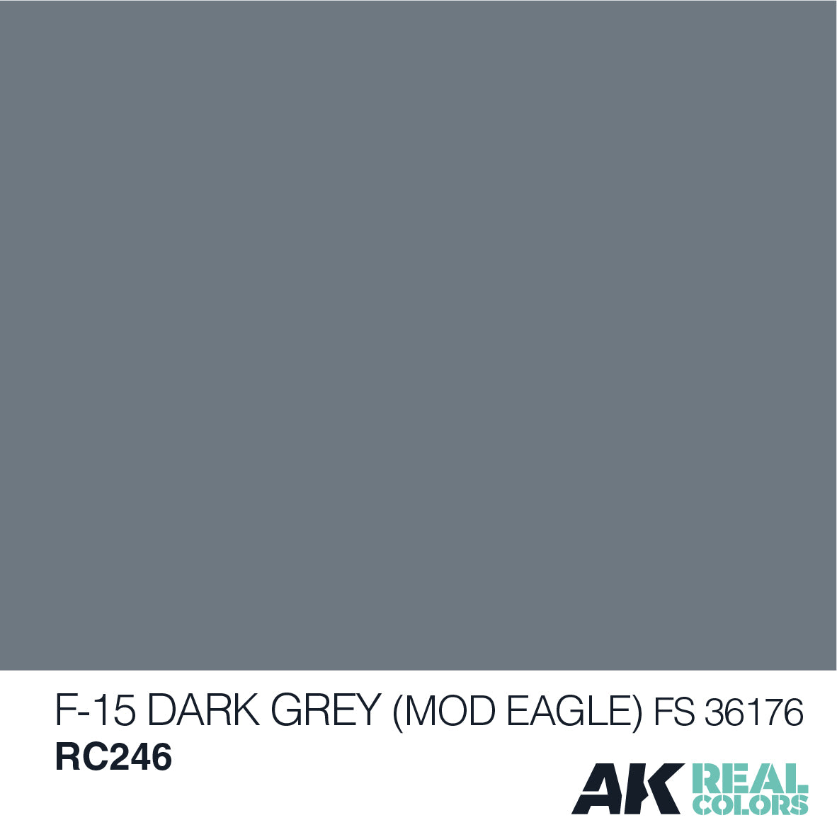 F-15 Dark Grey (MOD EAGLE) FS 36176 10ml - Loaded Dice Barry Vale of Glamorgan CF64 3HD