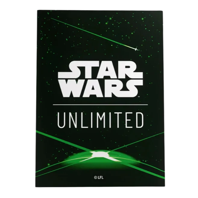 Gamegenic Star Wars: Unlimited Art Sleeves - Space Green - Release Date 5/7/24 - Loaded Dice