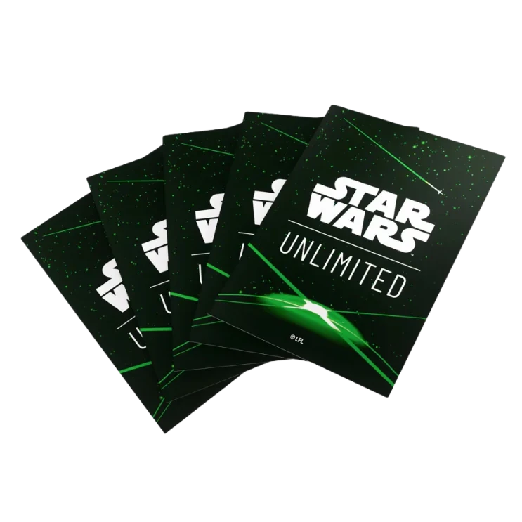 Gamegenic Star Wars: Unlimited Art Sleeves - Space Green - Release Date 5/7/24 - Loaded Dice