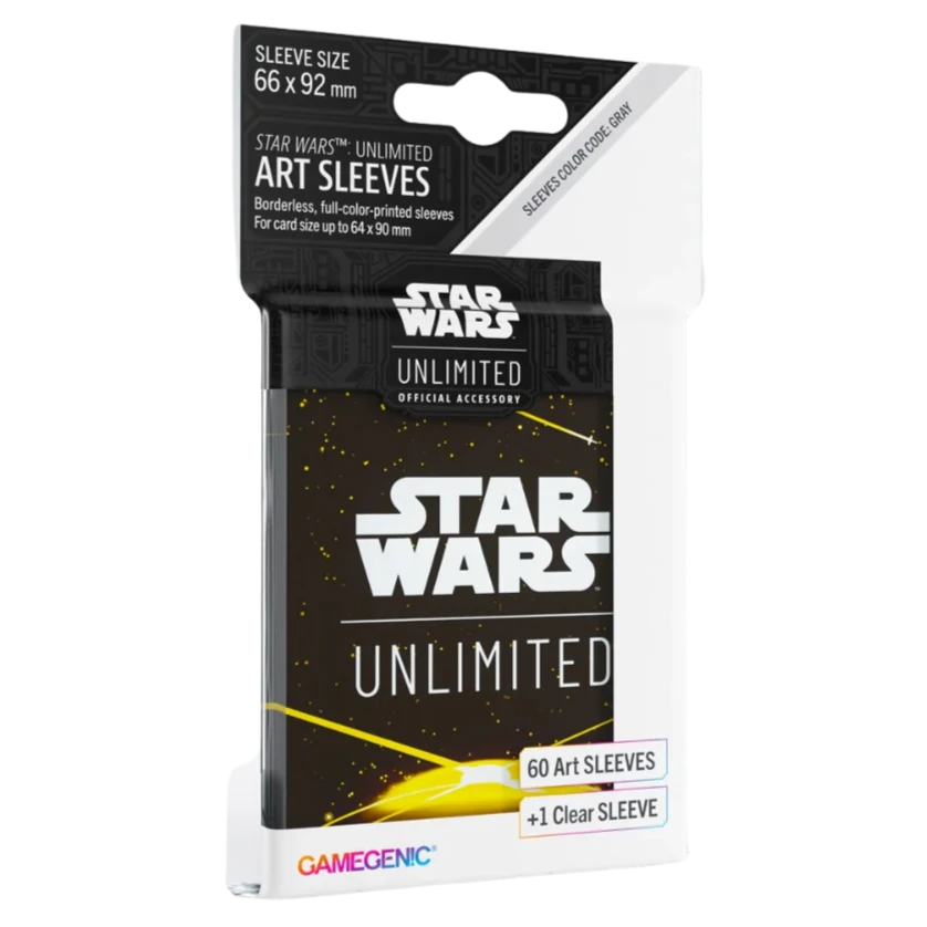 Gamegenic Star Wars: Unlimited Art Sleeves - Space Yellow - Release Date 5/7/24 - Loaded Dice