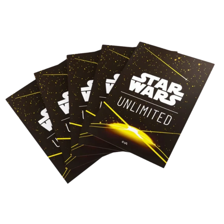 Gamegenic Star Wars: Unlimited Art Sleeves - Space Yellow - Release Date 5/7/24 - Loaded Dice