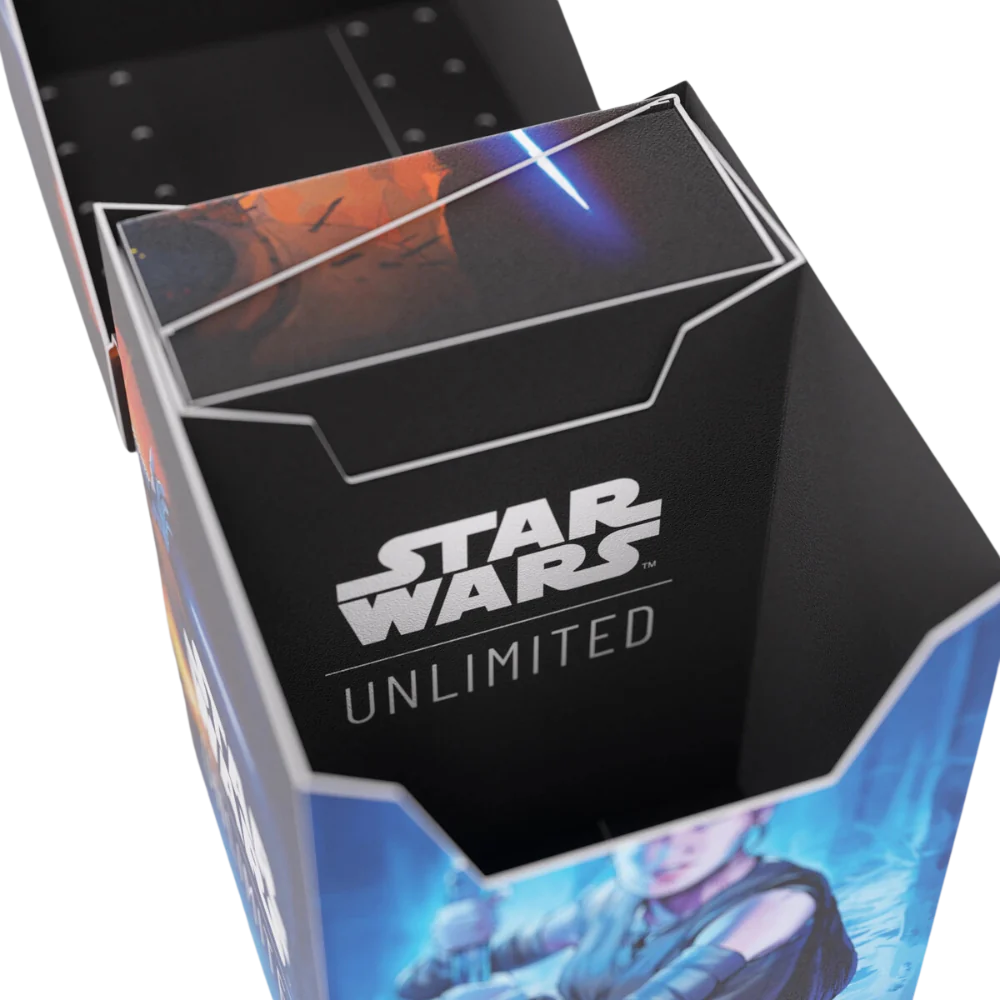 Gamegenic Star Wars: Unlimited Soft Crate - Rey/Kylo Ren - Release Date 5/7/24 - Loaded Dice