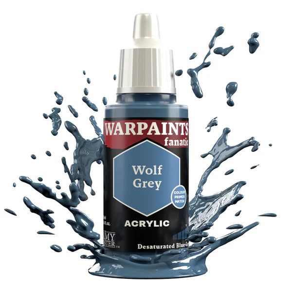 Army Painter Warpaints Fanatic: Wolf Grey 18ml - Loaded Dice