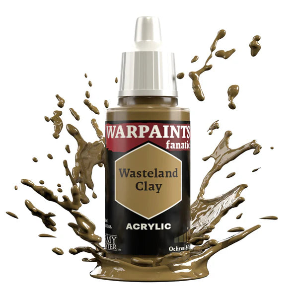 Army Painter Warpaints Fanatic: Wasteland Clay 18ml - Loaded Dice