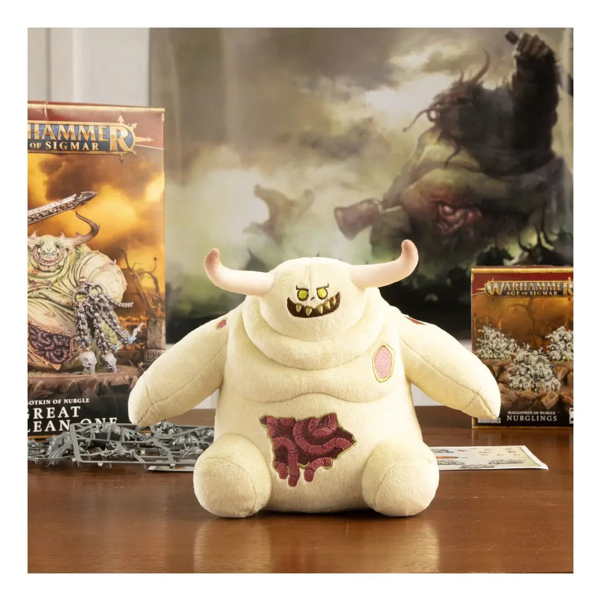 [PRE ORDER] Warhammer 40k - Nurgling - Little Unclean One Plush - Loaded Dice