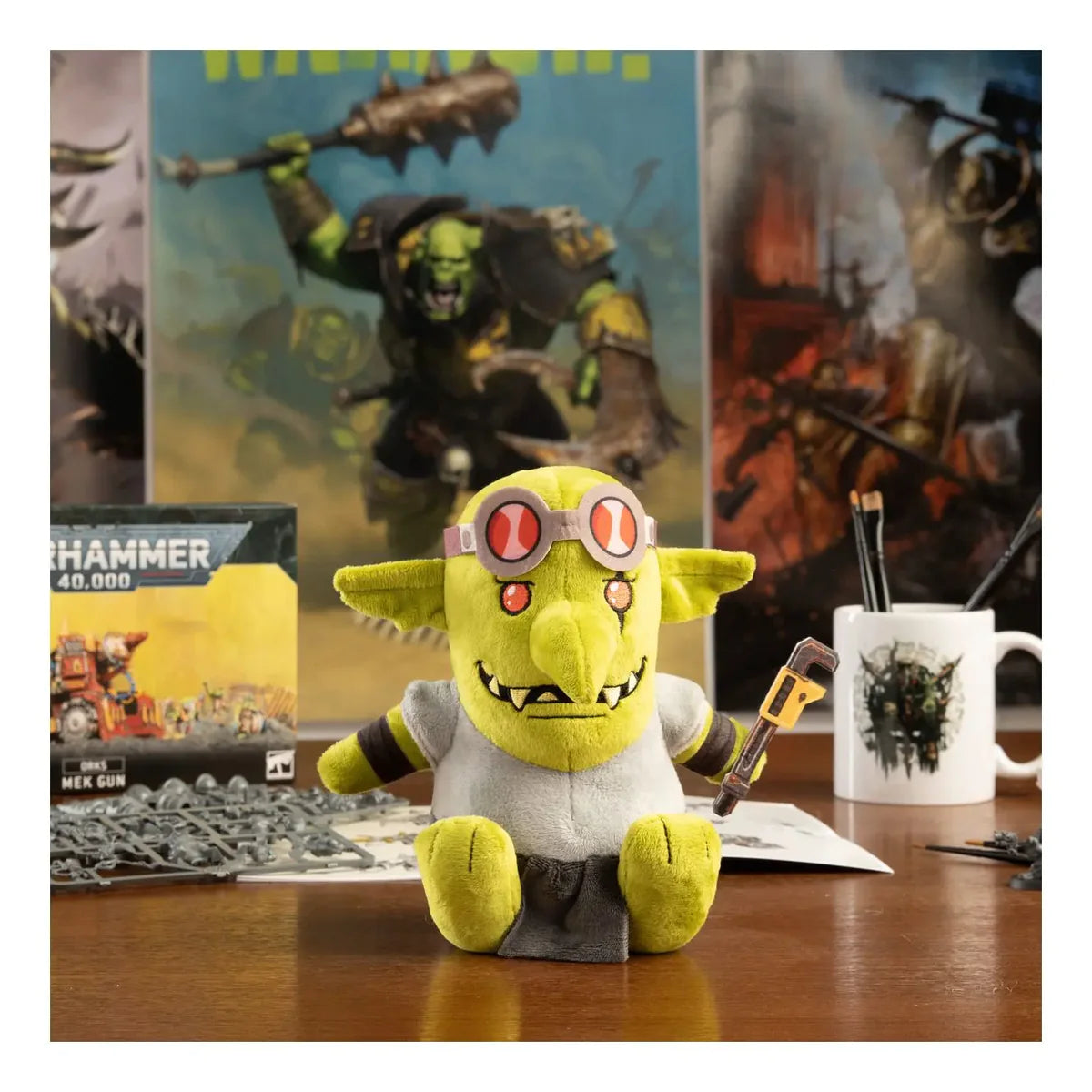 [PRE ORDER] Warhammer 40k - Spanna Grot Plush - Loaded Dice