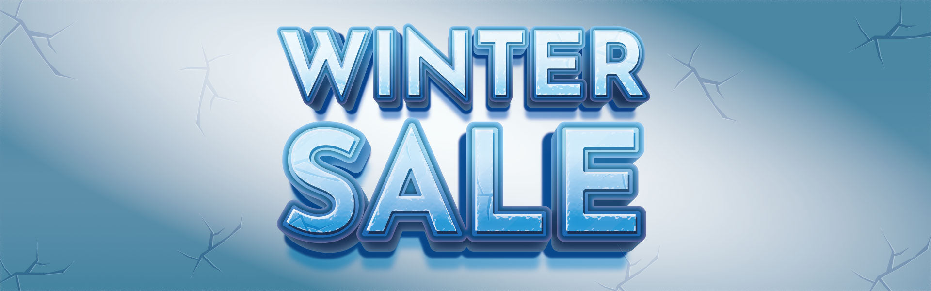 Winter sale banner