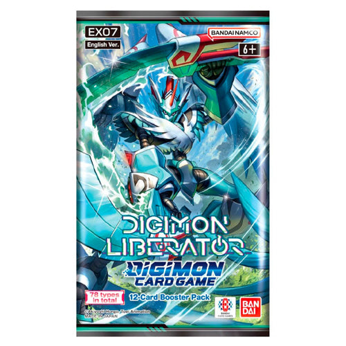 Digimon Card Game: Digimon Liberator Booster Pack (EX07)