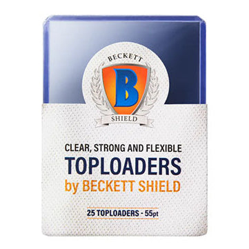 Beckett Shield - Toploader 55pt 25 Pack