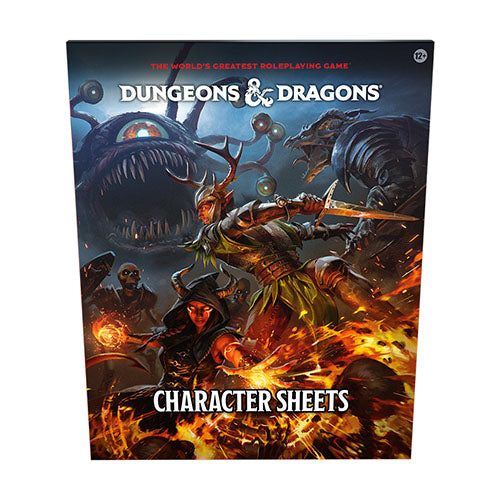 Dungeons & Dragons - Character Sheets 2024 - Release Date 17/9/24