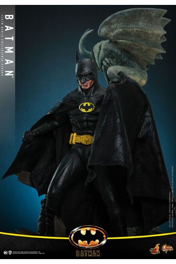 Hot Toys Batman (1989) Movie Masterpiece Action Figure 1/6 Batman 30cm - Releasing June 2024 - Loaded Dice Barry Vale of Glamorgan CF64 3HD