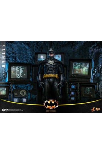 Hot Toys Batman (1989) Movie Masterpiece Action Figure 1/6 Batman 30cm - Releasing June 2024 - Loaded Dice Barry Vale of Glamorgan CF64 3HD